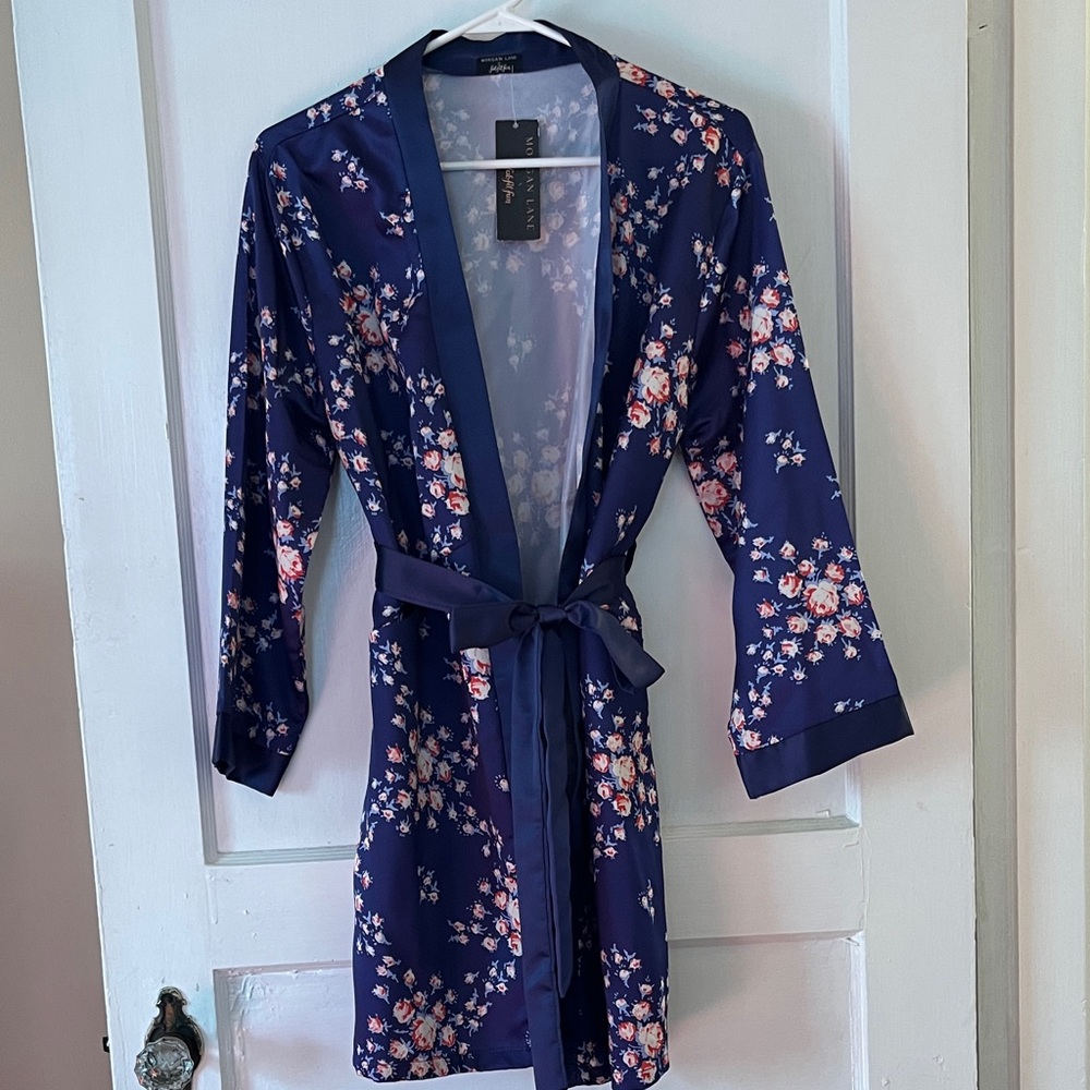 Morgan Lane Midnight Blossom Robe